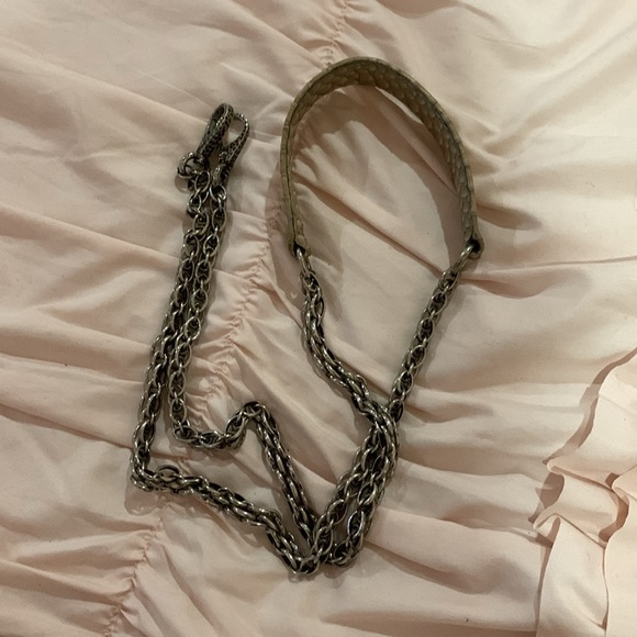 Authentic Claris Virot Charly Python beige/gray Shoulder Bag with 2 straps - Picture 16 of 16